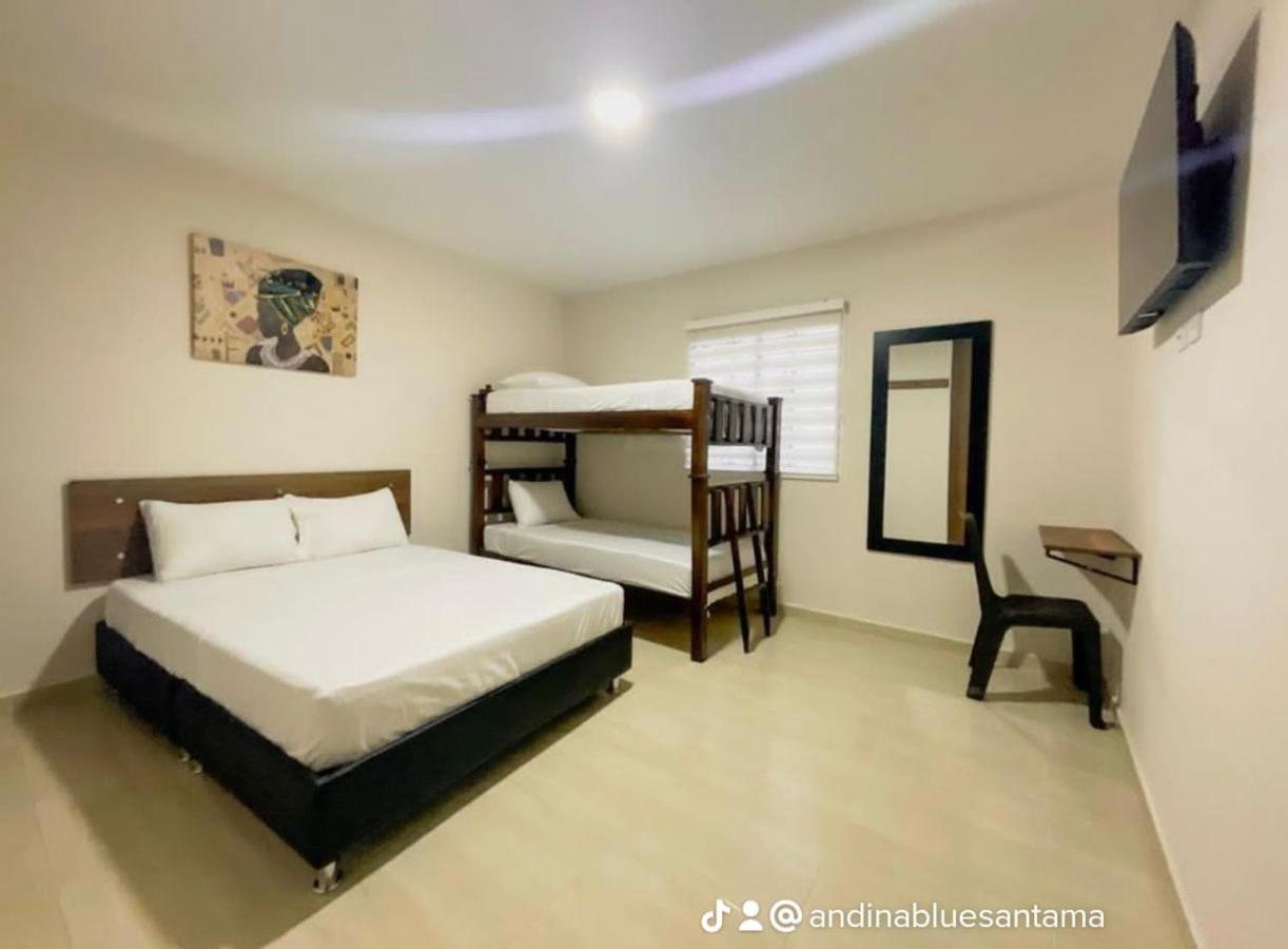 Hotel Andina Blue Santa Marta Bagian luar foto